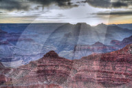 Sunrise at Mather Point, South Rim, Grand Canyon National Park, UNESCO World Heritage Site, Arizona, United States of America, North America