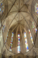 Nave, The Dominican Abbey of Santa Maria da Vitoria, UNESCO World Heritage Site, Batalha, Portugal