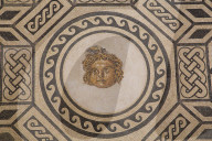 Mosaic of Medusa, Alacazar de los Reyes Cristianos, Cordoba, Spain