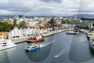 Vagen, is Stavanger's inner harbour. Stavanger is Norway's third largest city and the centre of  the country's oil industry. Norway
