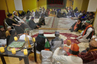 Sufi muslims gathering in Paris.