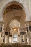 Chandelier, Sheikh Zayed Mosque, Abu Dhabi.