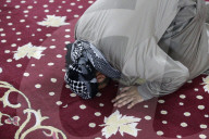Urs of Mawlana Cheikh Muhammad Nazim Adil al-Haqqani in Selimye mosque in Nicosia, Cyprus. Prayer.