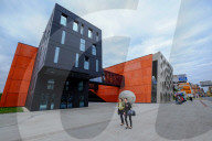New Theatre Building, Pilsen, PlzeÅˆ, Western Bohemia, Czech Republic, Europe