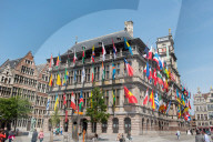 Antwerp City Hall, Antwerp, Belgium, Europe