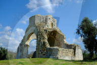 Benedictine San Bruzio Monastery ruins, Magliano in Toscana, Tuscany, Italy, Europe