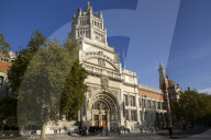 Main entrance, Victoria and Albert Museum, South Kensington, London, England, UK