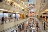 Asia, Malaysia, Kuala Lumpur, Suria KLCC Shopping Mall at Christmas