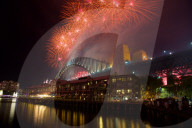 Australia, New South Wales, Sydney, Sydney Harbour Bridge & New Years Eve Fireworks