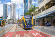 Australia, Queensland, Gold Coast, Surfers Paradise, Local Tramm