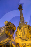 Mirador de Colom, Coumbus Statue, Barcelona, Caltaluya, Spain, Europe