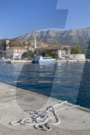 The Harbour and Korcula Town, Korcula, Dalmatia, Croatia, Europe