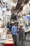 Interior of Crawford Market, Mumbai, India