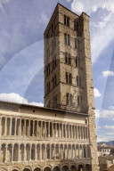 The church of Santa Maria della Pieve, Arezzo. Documented since 1088, Santa Maria della Pieve features a number of styles from Gothic to Romanesque.