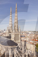 Bordeaux Cathedral (Cathedrale Saint-Andre de Bordeaux) is a Roman Catholic cathedral. It is the seat of the Archbishop of Bordeaux-Bazas, located in Bordeaux, France.