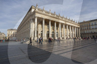 The Grand Theatre de Bordeaux in France.
