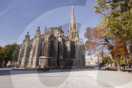 Bordeaux Cathedral (Cathedrale Saint-Andre de Bordeaux) is a Roman Catholic cathedral. It is the seat of the Archbishop of Bordeaux-Bazas, located in Bordeaux, France.