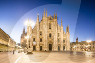 The Duomo di Milano (Milan Cathedral), Milan, Lombardy, Italy, Europe