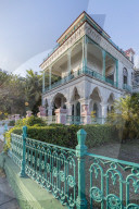 Exterior view of Palacio de Valle, Valle's Palace, in Punta Gorda, Cienfuegos, Cuba.