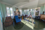 Hemingway's observation deck at Finca VigÃ­a, in San Francisco de Paula Ward in Havana, Cuba