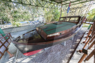 Ernest Hemingway's boat named Pilar at Finca VigÃ­a, in San Francisco de Paula Ward in Havana, Cuba