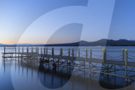 Lake Sevan, Early morning, Freshwater high-altitude lake, Gegharkunik Province, Armenia, Caucasus, Middle East, Asia