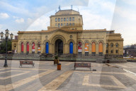 Republic Square in the morning, Yerevan, Armenia, Caucasus, Middle East, Asia