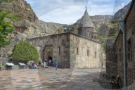 4th century Geghard Monastery, Kotayk Province, Yerevan, Armenia, Caucasus, Asia, Unesco World Heritage Site