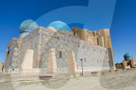Khodja Ahmet Yasawi Mausoleum, Unesco World Heritage Site, Turkistan, South region, Kazakhstan