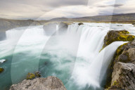 Godafoss Waterfall, Iceland, Polar Regions