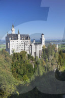 Neuschwanstein Castle, Fussen, Allgaeu, Allgaeu Alps, Bavaria, Germany