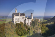 Neuschwanstein Castle, Fussen, Allgaeu, Allgaeu Alps, Bavaria, Germany