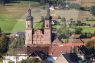St.Peter Monastery, Glottertal Valley, Black Forest, Baden Wuerttemberg, Germany