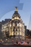 Edificio Metropolis, Architect Jules & Raymond Fevrier, Calle de Alcana, Madrid, Spain