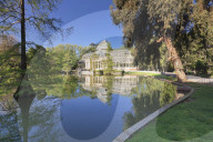 Crystal Palace (Palacio de Cristal), Retiro Park, Parque del Buen Retiro, Madrid, Spain