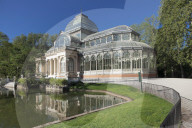 Crystal Palace (Palacio de Cristal), Retiro Park, Parque del Buen Retiro, Madrid, Spain