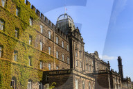 Smedley's Hydro, Victorian Grade II listed spa, now offices of Derbyshire County Council, Matlock, Derbyshire Dales, England
