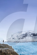 Vatnajokull glacier near Skalafell, Iceland, Polar Regions