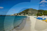 The bay of Philipsburg, Sint Maarten