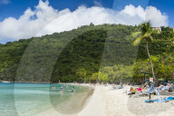 Magens bay beach, St. Thomas, US Virgin islands