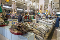 Fish for sale, Fishing market, Kuwait City, Kuwait