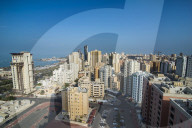 Overlook over Kuwait City, Kuwait