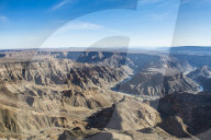 Overlook over the Fishriver Canyon, Namibia