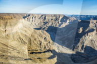 Overlook over the Fishriver Canyon, Namibia