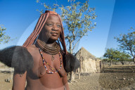 Himba woman, Sesriem, Kakovelt, Namibia