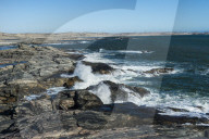Wild coastline on Dias Point, Luederitz, Namibia