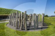 Knowth, neolithic passage grave, Unesco world heritage sight, prehstoric Bru na Boinne, Republic of Ireland