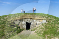 Mount of the hostages, former high seat of the High King of Tara, Hill of Tara, County Meath, Ireland