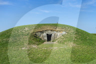 Mount of the hostages, former high seat of the High King of Tara, Hill of Tara, County Meath, Ireland