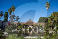 Botanical building, Balboa Park, San Diego, California, USA